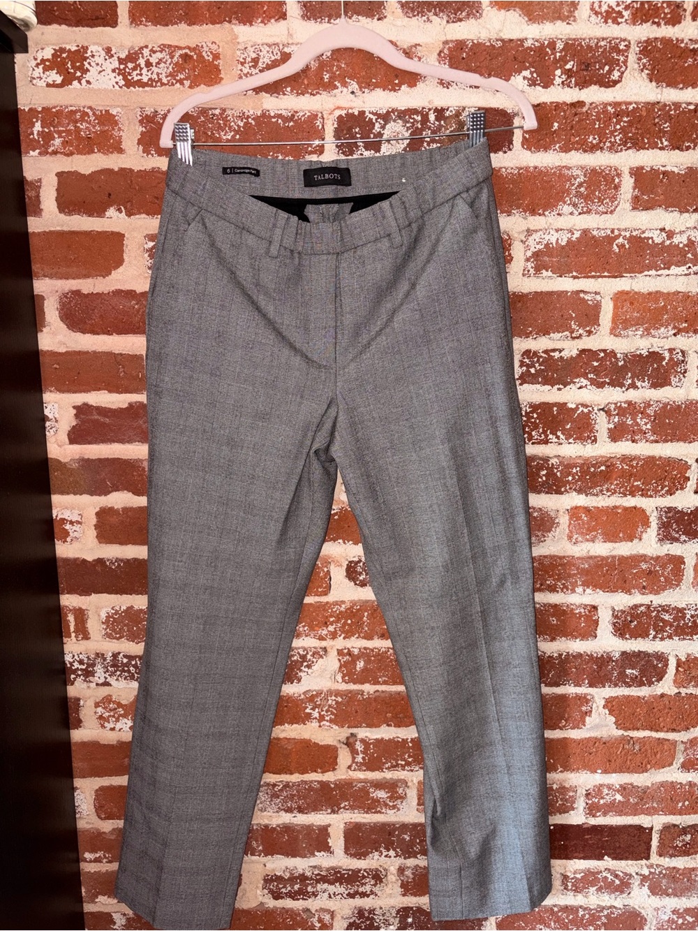 Talbots Gray Slim/ Skinny Dress Pants